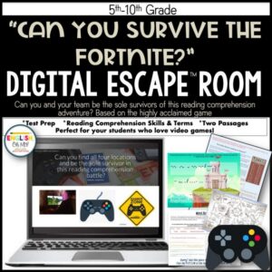Can you Escape the Fortnite? Digital Escape Room Ⓡ
