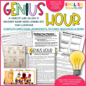 Genius Hour, 20% Time, Inquiry Based Learning, Project Based Learning