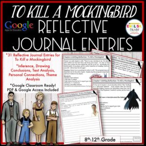 To Kill a Mockingbird Reflective Journals