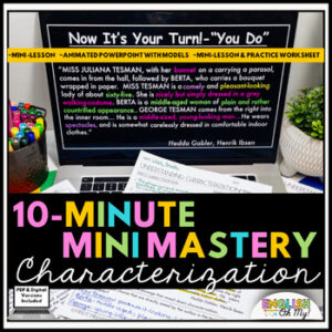 Characterization 10 Mini-Lesson