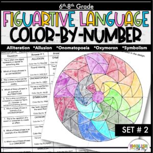 Figurative Language Color by Number