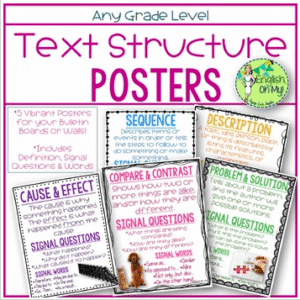 Text Structure Posters