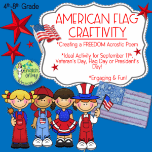 American Flag Acrostic Craftivity