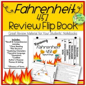 Fahrenheit 451-Character Review Flip Books
