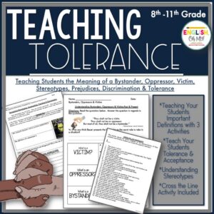 Teaching Tolerance-A Lesson in Stereotyping, Racism & Discrimination