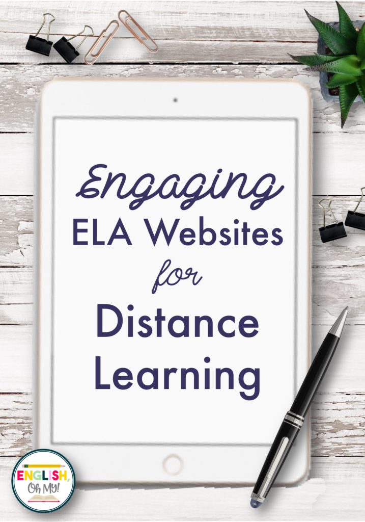 Engaging ELA Websites