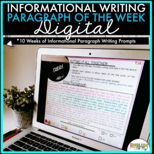 Informational Writing POW