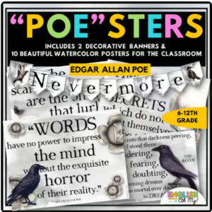 Edgar Allan Poe Classroom Decor