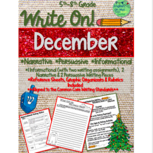 December Writing Prompts