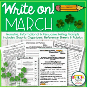March Writing Prompts