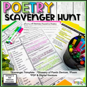 Poetry Scavenger Hunt