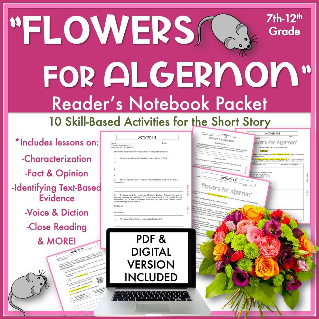 5 paragraph essay for flowers for algernon