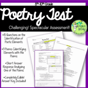 Poetry Assessment