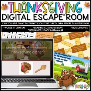 Thanksgiving Digital Escape Room