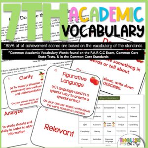 7th Grade Academic Vocabulary