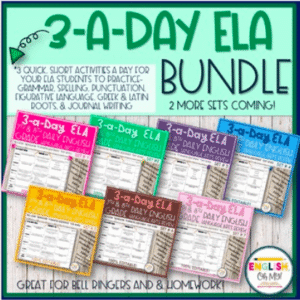 Daily ELA Skills Review Bundle
