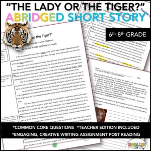 The Lady or the Tiger?-Abridged Version
