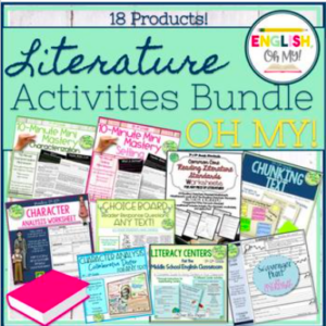 Literature Activities Bundle