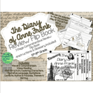 The Diary of Anne Frank Flip Book