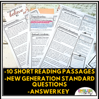 5 Black History Month Activities for Middle School - English, Oh My!