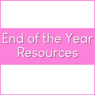 End of the Year Activities